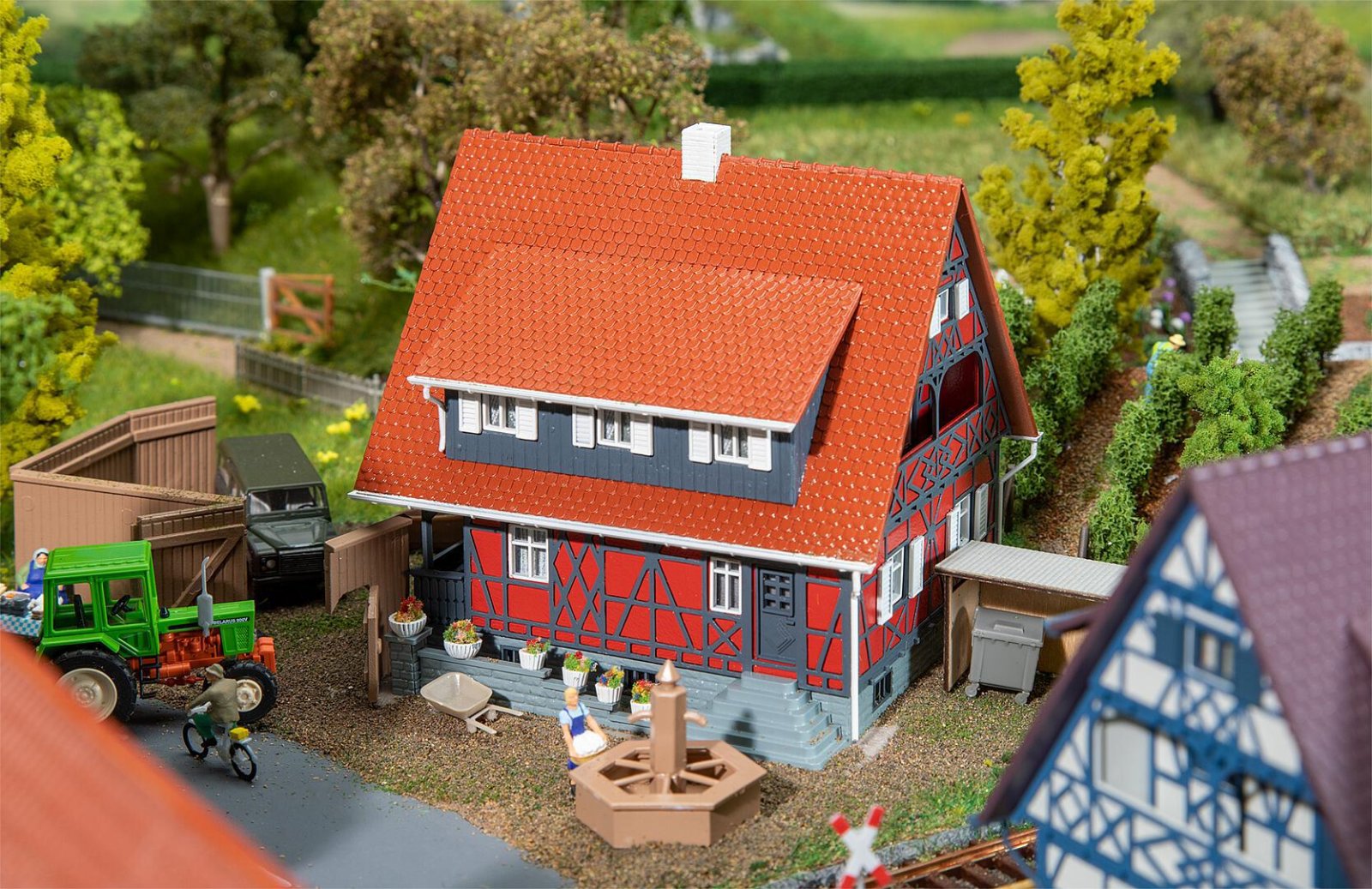 Vakwerkhuis Met Waterput