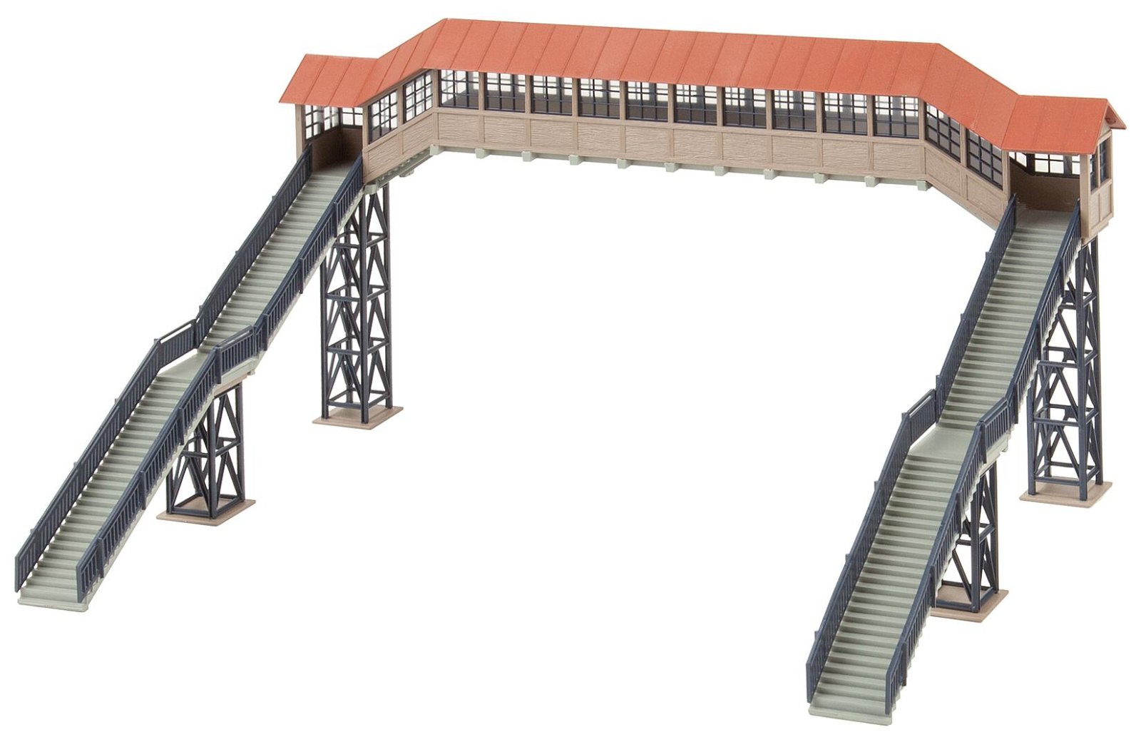 Voetgangersbrug Met Overkapping