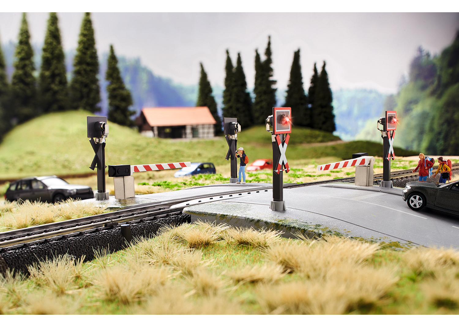 vormontierter Bahnübergang, 1
