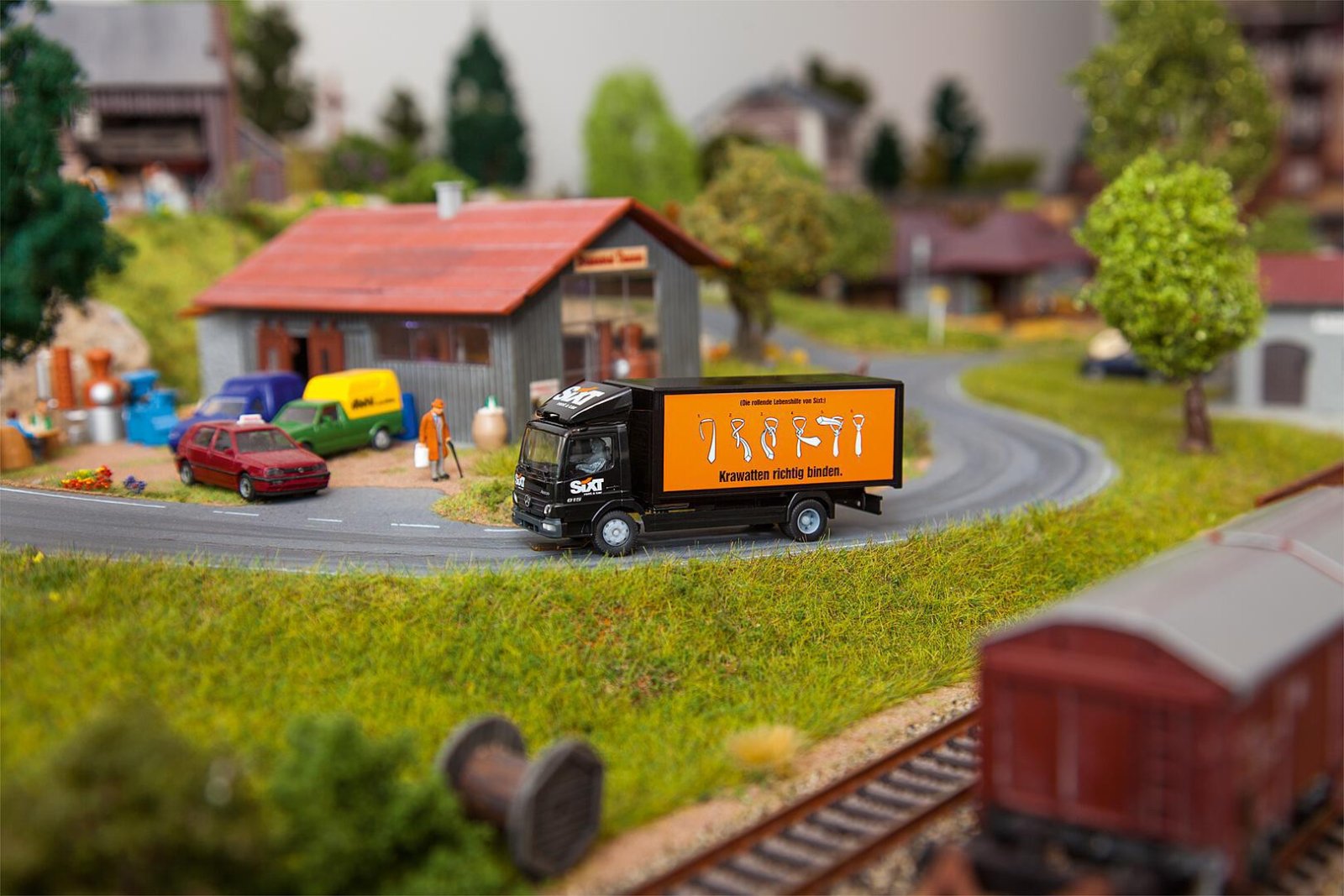 Vrachtwagen Mb Atego Sixt Herpa