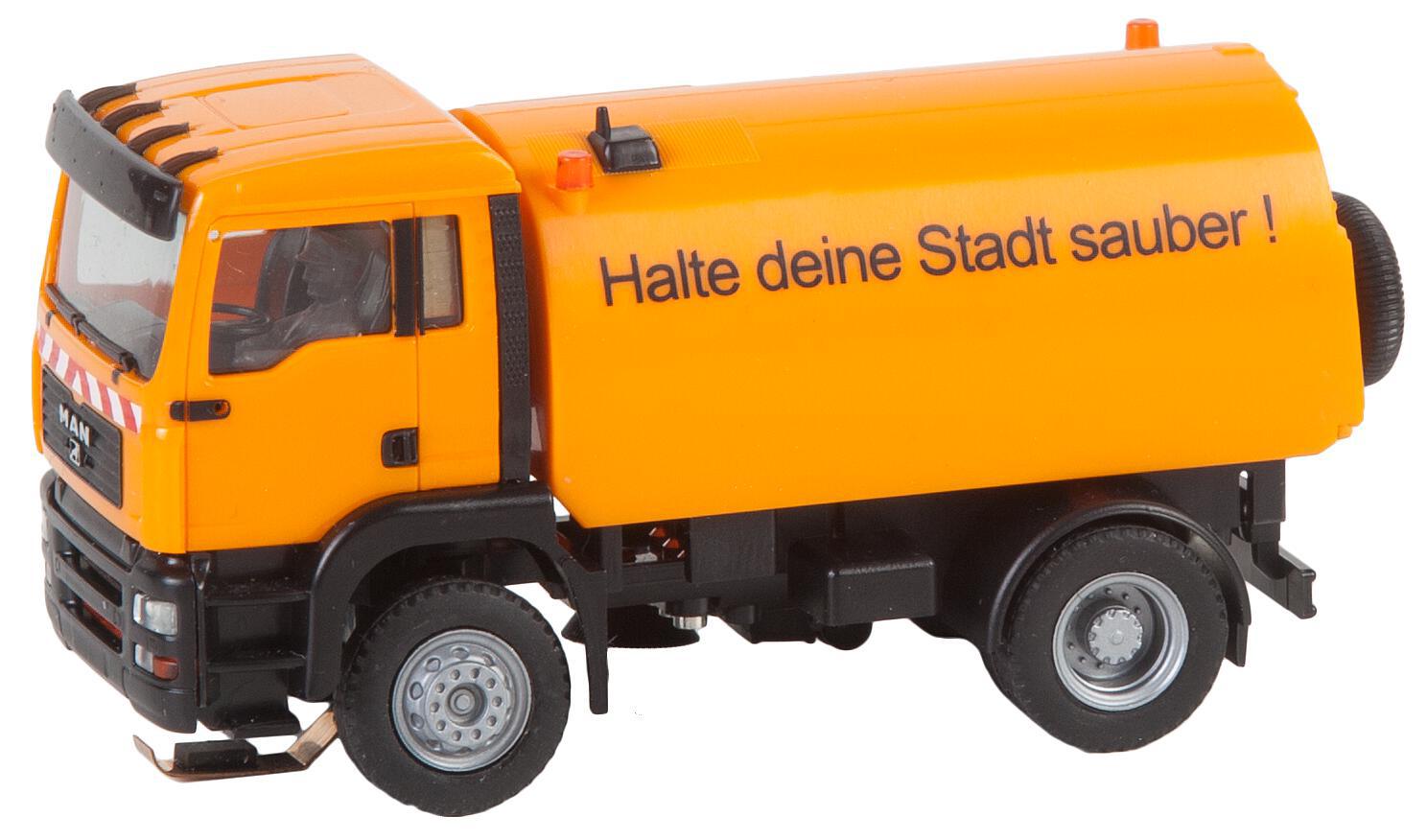 Vrachtwagen Veegmachineherpa