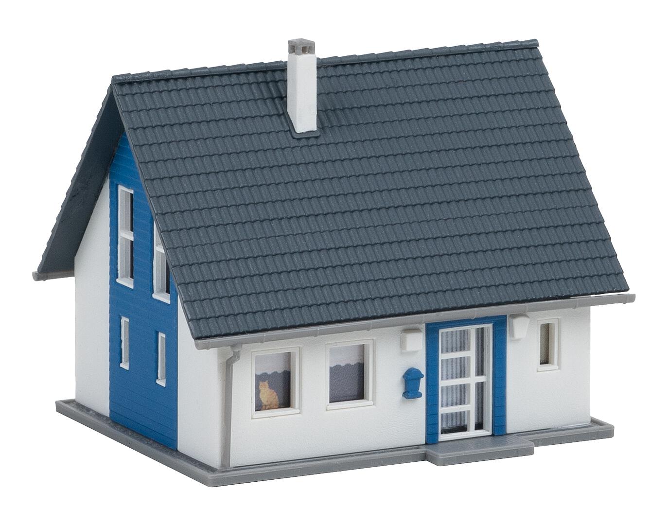 Vrijstaand Huis, Blauw