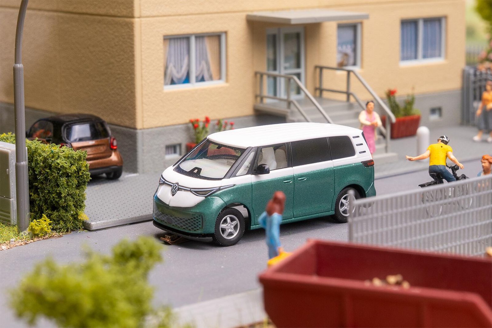 Vw Id. Buzz, Grün-Weiß (Herpa)