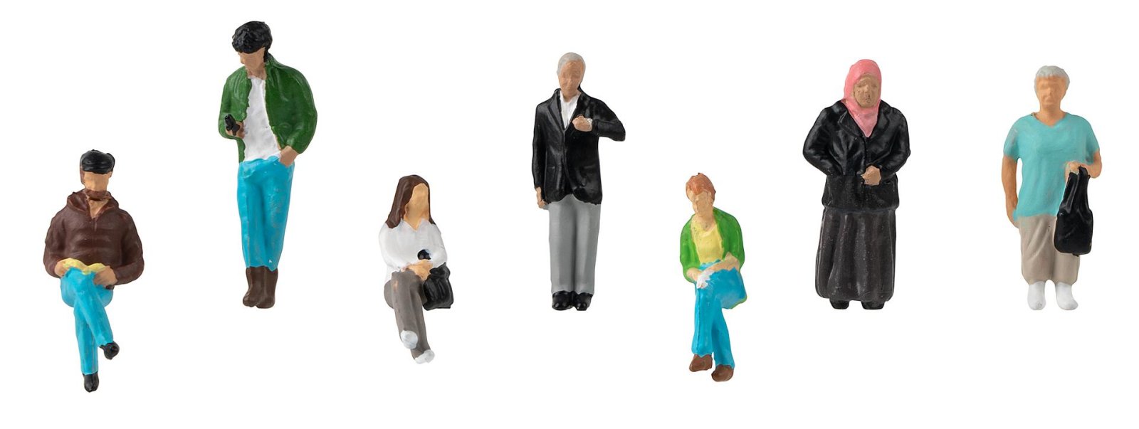 Wachtende Personen