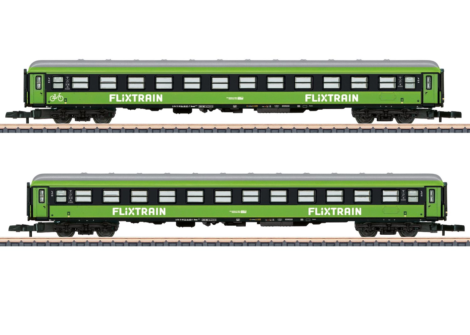 Wagen-Set 2 Flixtrain