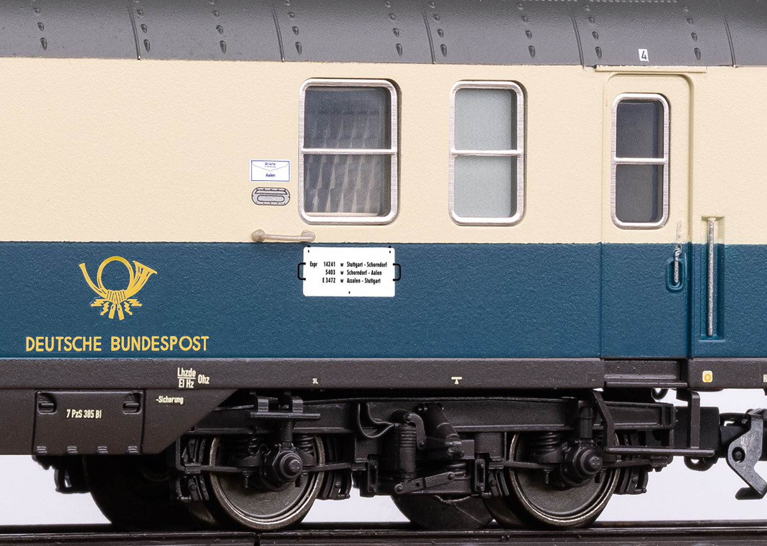 Wagen-Set Post mv-a