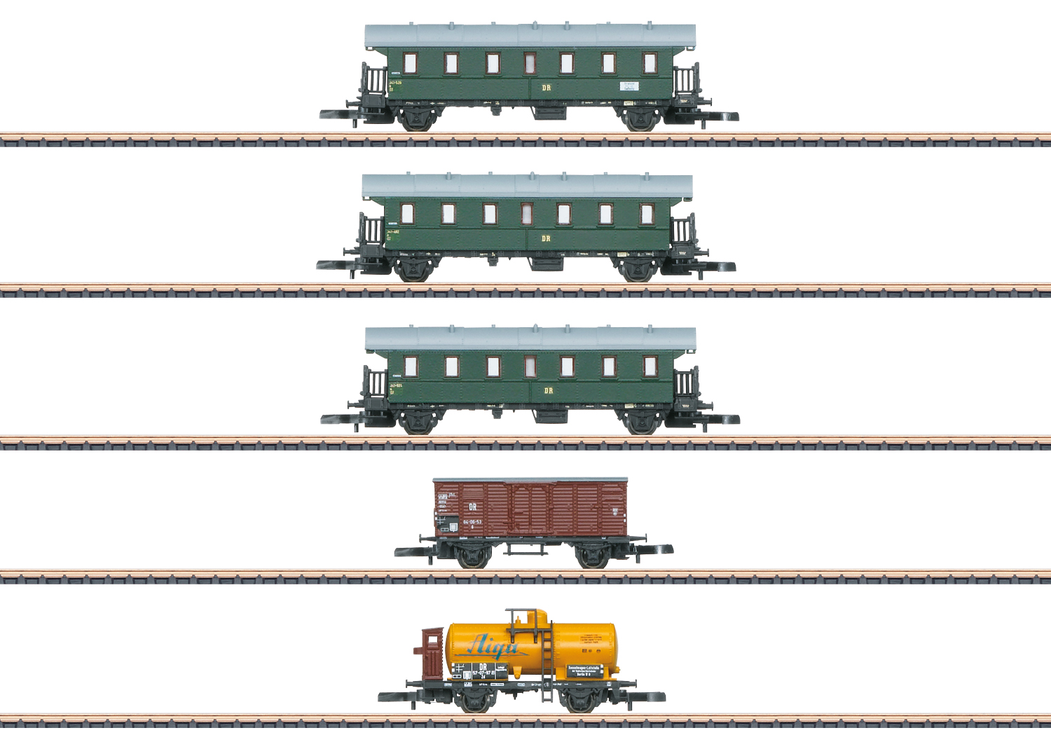 Wagen-Set Rüganer Bäder-PmG D