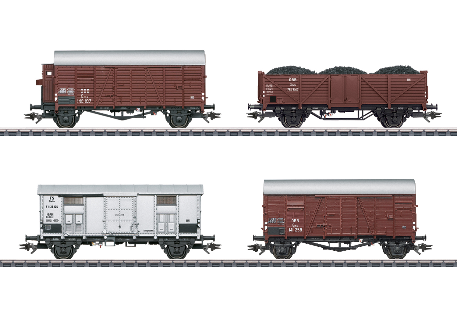 Wagen-Set zur BR 52 ÖBB