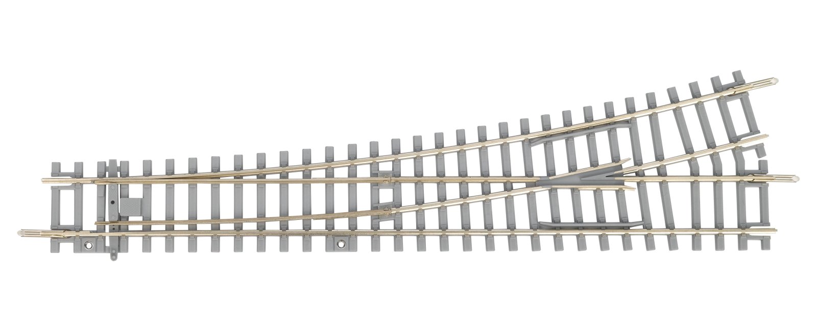 Weiche WL mit Betonschwellen