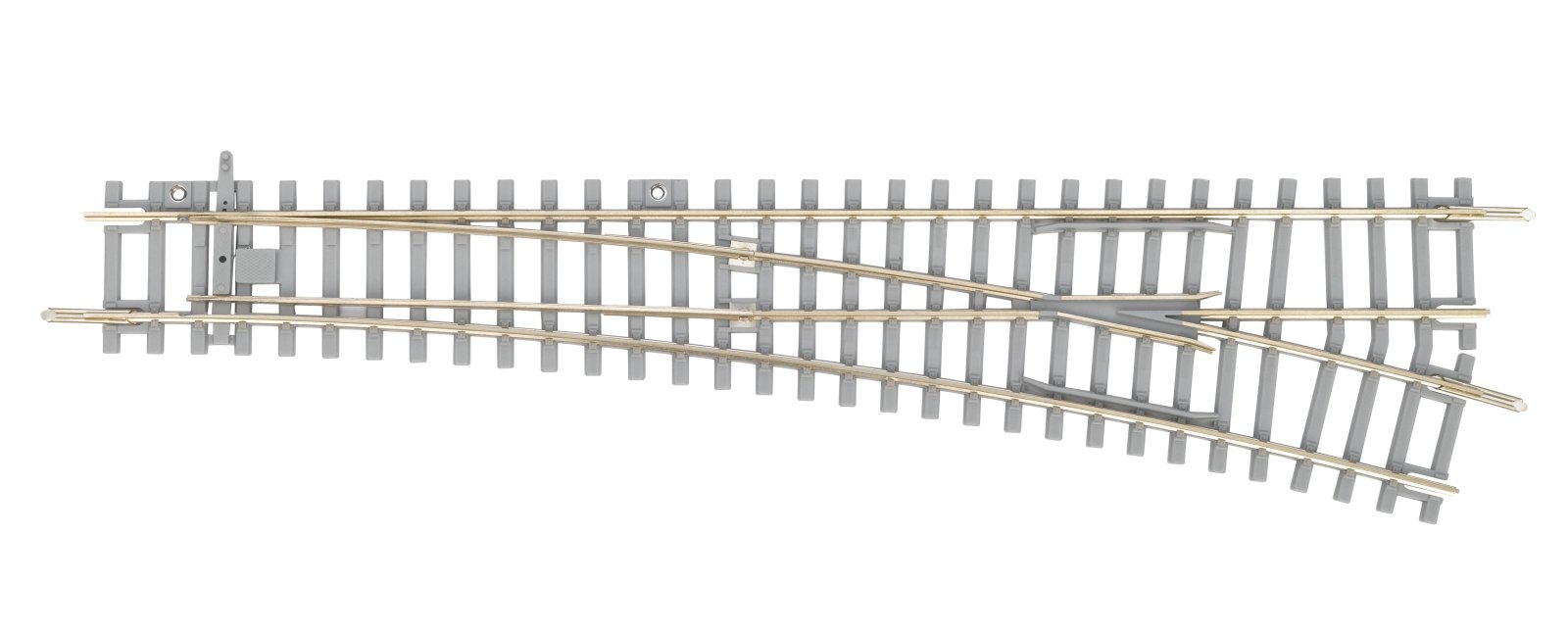 Weiche WR mit Betonschwellen