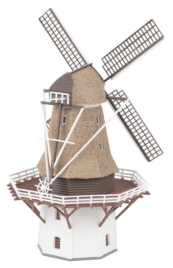 Windmühle Mit Putzsockel