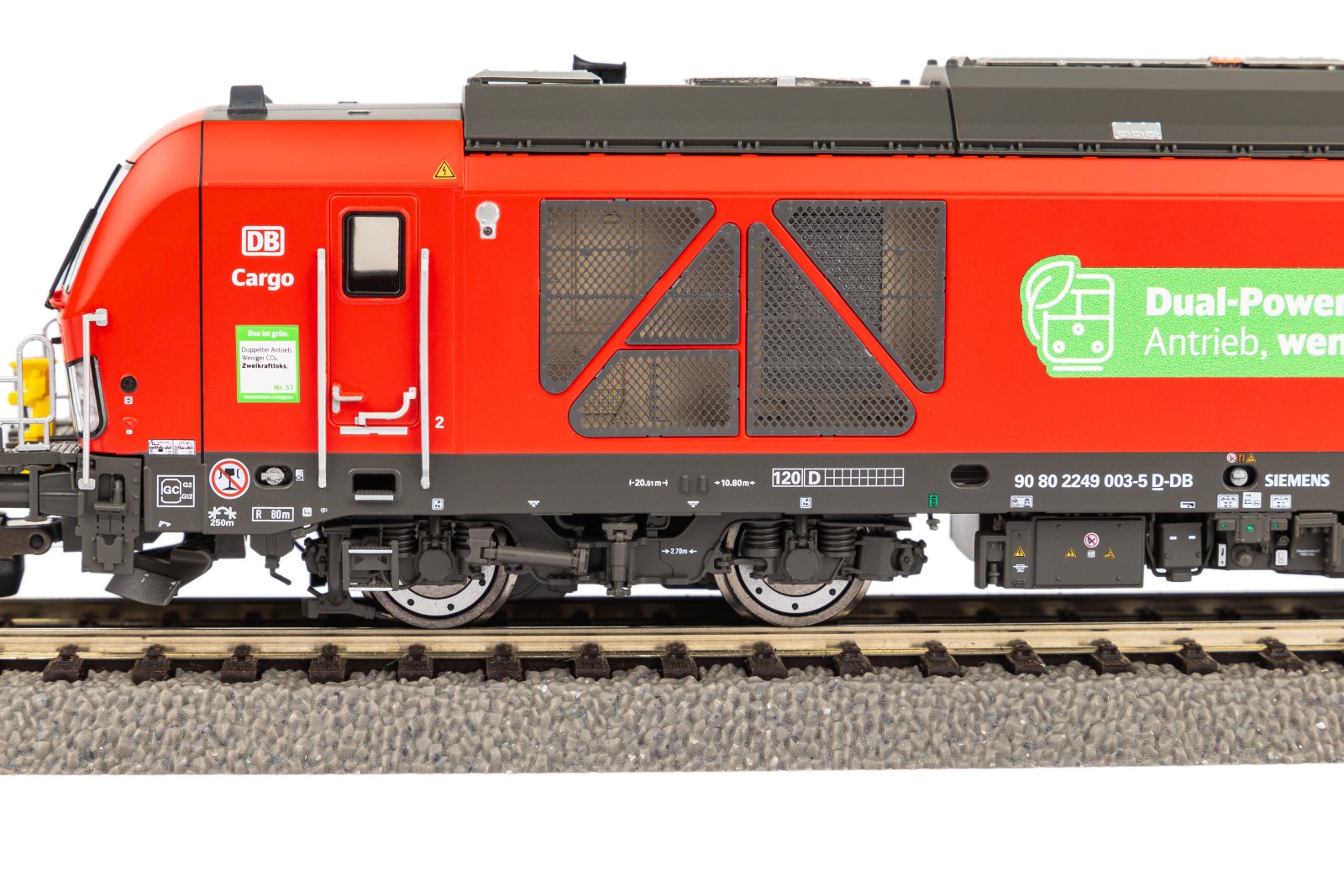 XP-Diesel-/E-Lok/Sound BR 249 DB AG VI + PluX22 Dec.