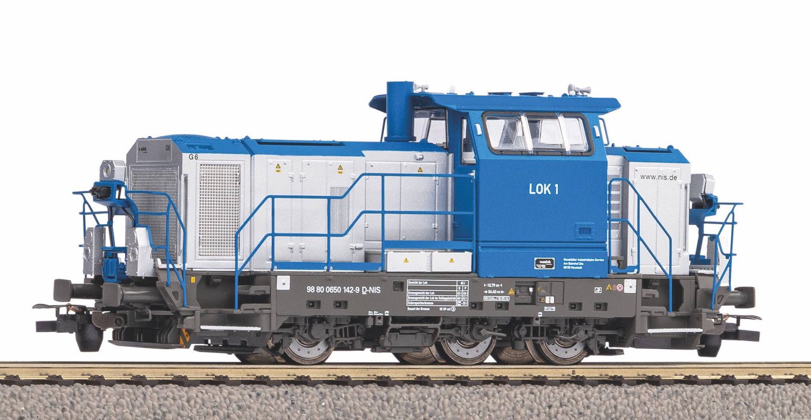 ~XP-Diesellok G 6 neutral + PluX22 Dec.