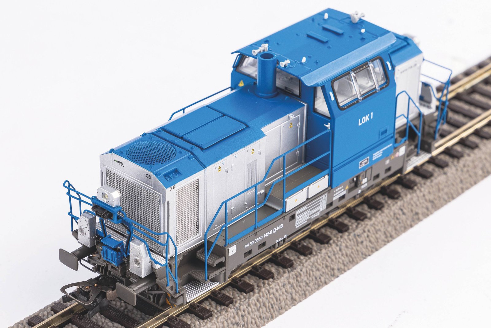 ~XP-Diesellok G 6 neutral + PluX22 Dec.