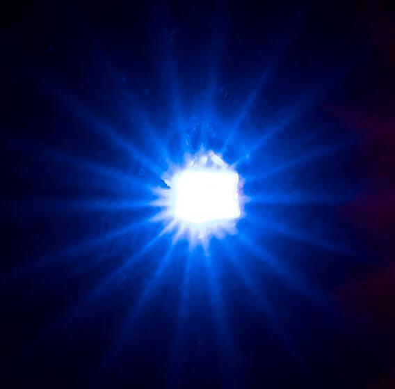 Zelf Knipperende Led's Blauw 5 Stuks