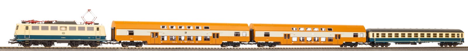 Zugset BR 140 DB + Dosto DR + DB wg. IV (TOFT 2024)