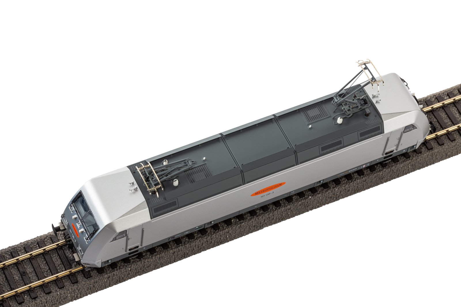 Zugset Metropolitan BR 101 + 2 Personenwg. + Steuerwg. DB AG V