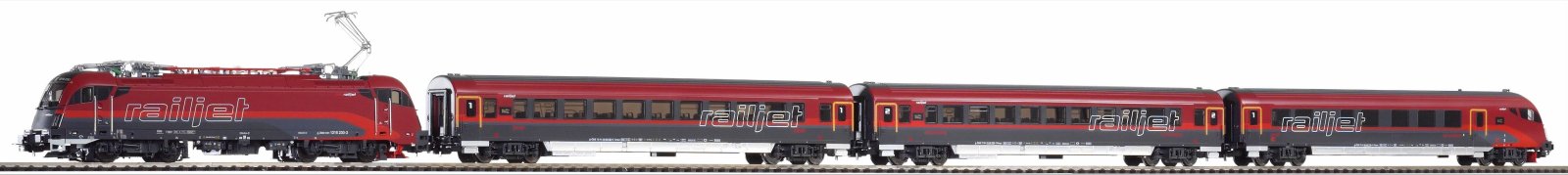 ~Zugset Railjet Rh1216 + 3 Wagen ÖBB V