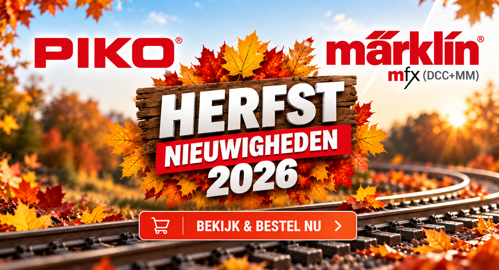 Herfst nieuwigheden 2026 Piko en Marklin