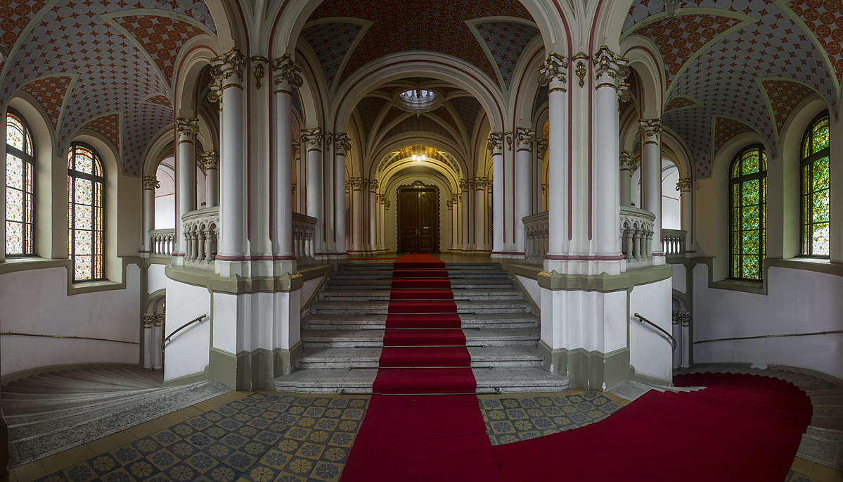 180 fokos belső panoráma szférikus torzítás nélkül