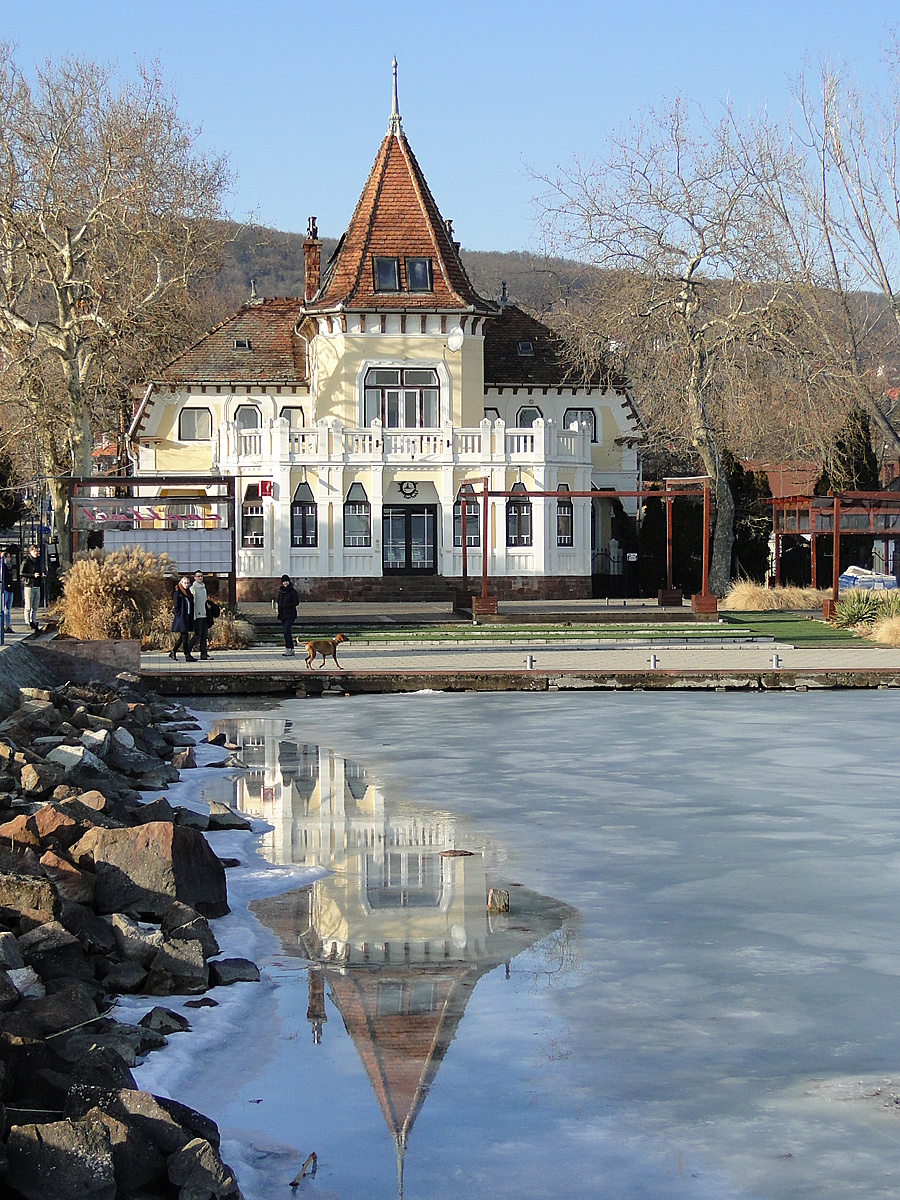 Balaton jégtükre