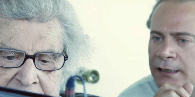 Μίκης Θεοδωράκης – Στέφανος Κορκολής: Απονομή χρυσού δίσκου Μίκης Θεοδωράκης – Στέφανος Κορκολής: Απονομή χρυσού δίσκου