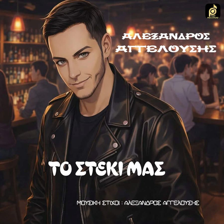Ο Αλέξανδρος Αγγελούσης επιστρέφει δισκογραφικά με ένα άκρως διασκεδαστικό hit! Alexandros_Aggeloysis-To_steki