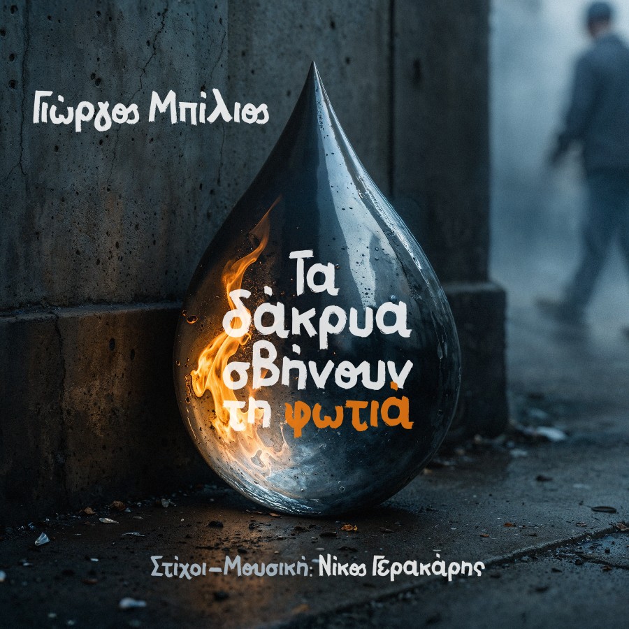 Γιώργος Μπίλιος “Τα δάκρυα σβήνουν τη φωτιά” | Νέο τραγούδι Giorgos Mpilios-Ta dakria svinoyn ti fotia