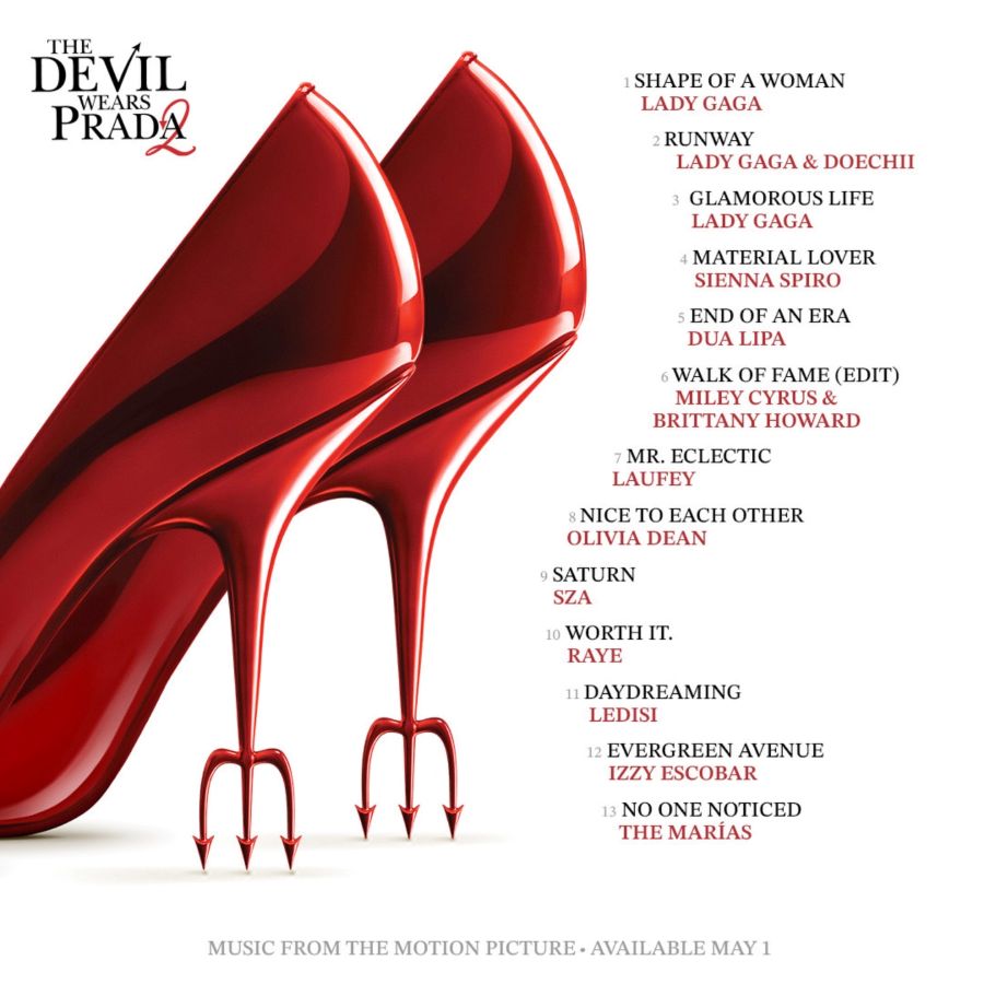 Το The Devil Wears Prada 2: Music From The Motion Picture κυκλοφορεί! The Devil Wears Prada 2 Music From The Motion Picture