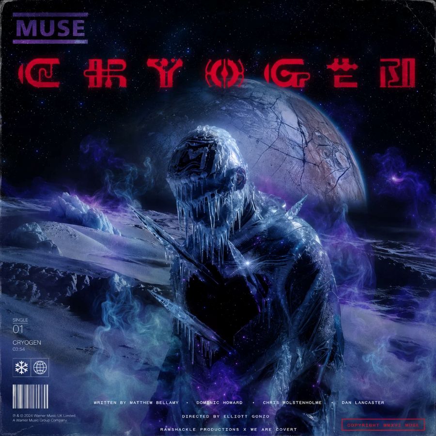 Muse “Cryogen”: Το νέο single του βρετανικού alternative rock συγκροτήματος με cinematic ένταση Muse-Cryogen