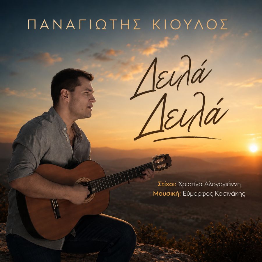Παναγιώτης Κιούλος – «Δειλά Δειλά»: Το νέο λαϊκό single που μιλά για τον έρωτα που γεννιέται σιγά σιγά Panagiotis_Kioylos_deila_deila