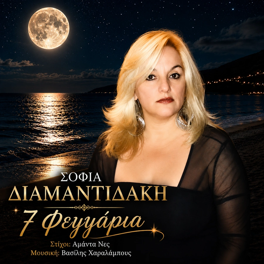 Σοφία Διαμαντιδάκη – «7 Φεγγάρια»: Το νέο single γεμάτο συναίσθημα και ποιητική ευαισθησία sophia-diamantidaki-7-feggaria