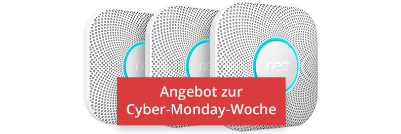 Den Smart-Home-Rauchwarnmelder Nest Protect erhalten Sie heute besonders günstig.