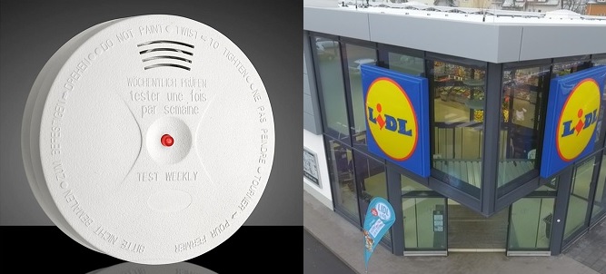 Die Firma Uni-Elektra GmbH warnt vor der weiteren Verwendung des Artikels "Rauchwarnmelder JB-S02" mit der IAN 113099 (obs/Uni-Elektra GmbH, obs/ZDF/Christoph Weber)