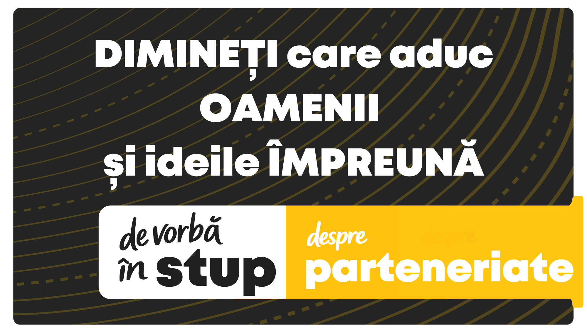 De vorbă în Stup | despre parteneriate
