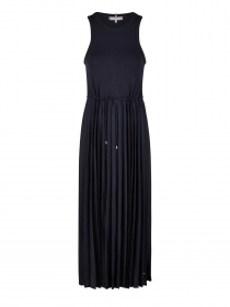 RIB TANK PLEATED DRESS MIDI NS 