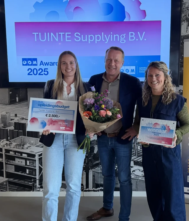 Tuinte wint OOM award