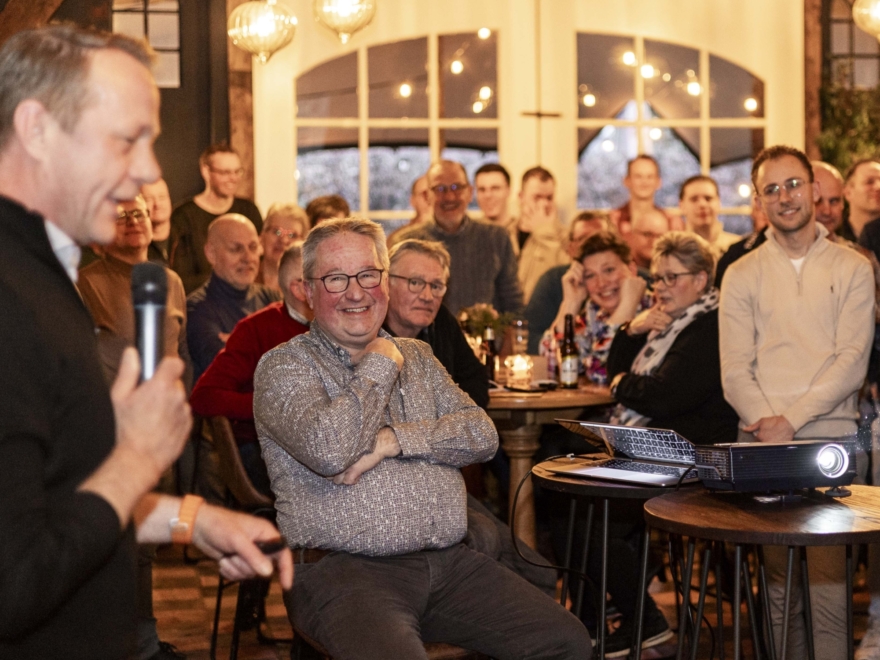 Gerard Beld wordt in het zonnetje gezet - 40 jaar in dienst