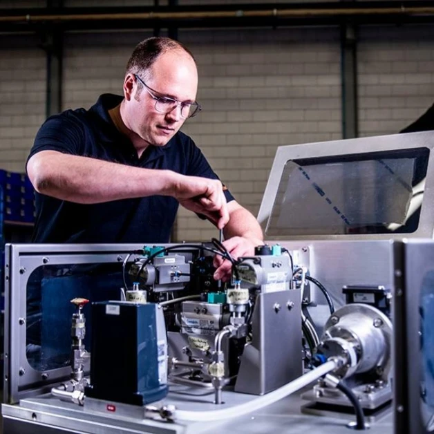 Speciaal machinebouw tuinte ervaren monteur