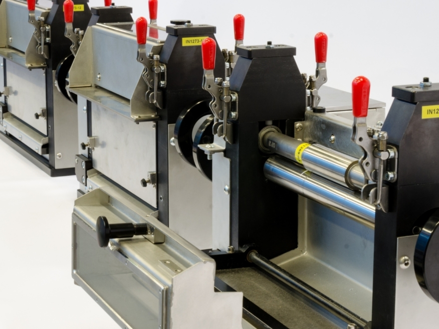 mechanized lab rollers Polaroid