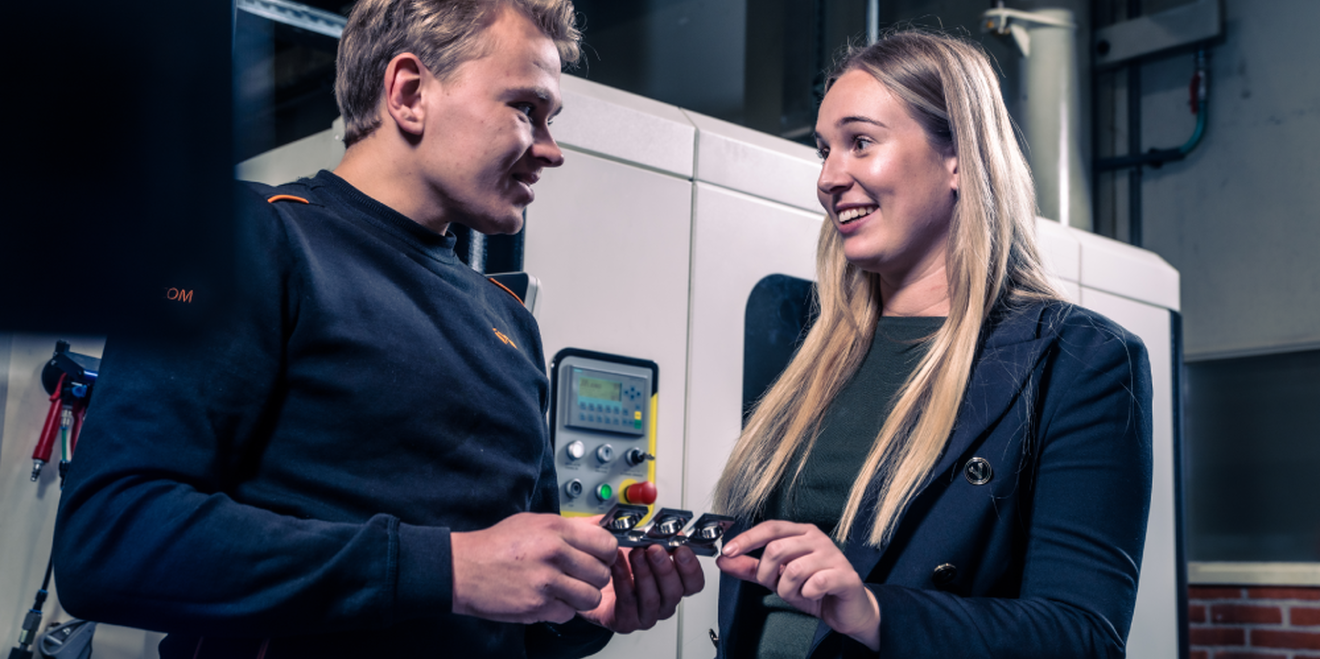 Daniëlle in gesprek met Robert