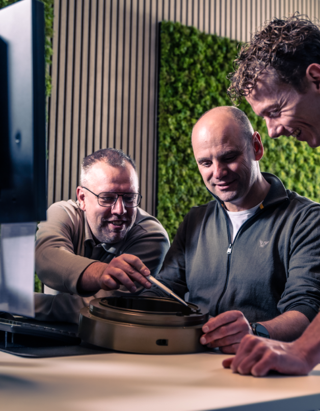 Overleg tussen de project engineers