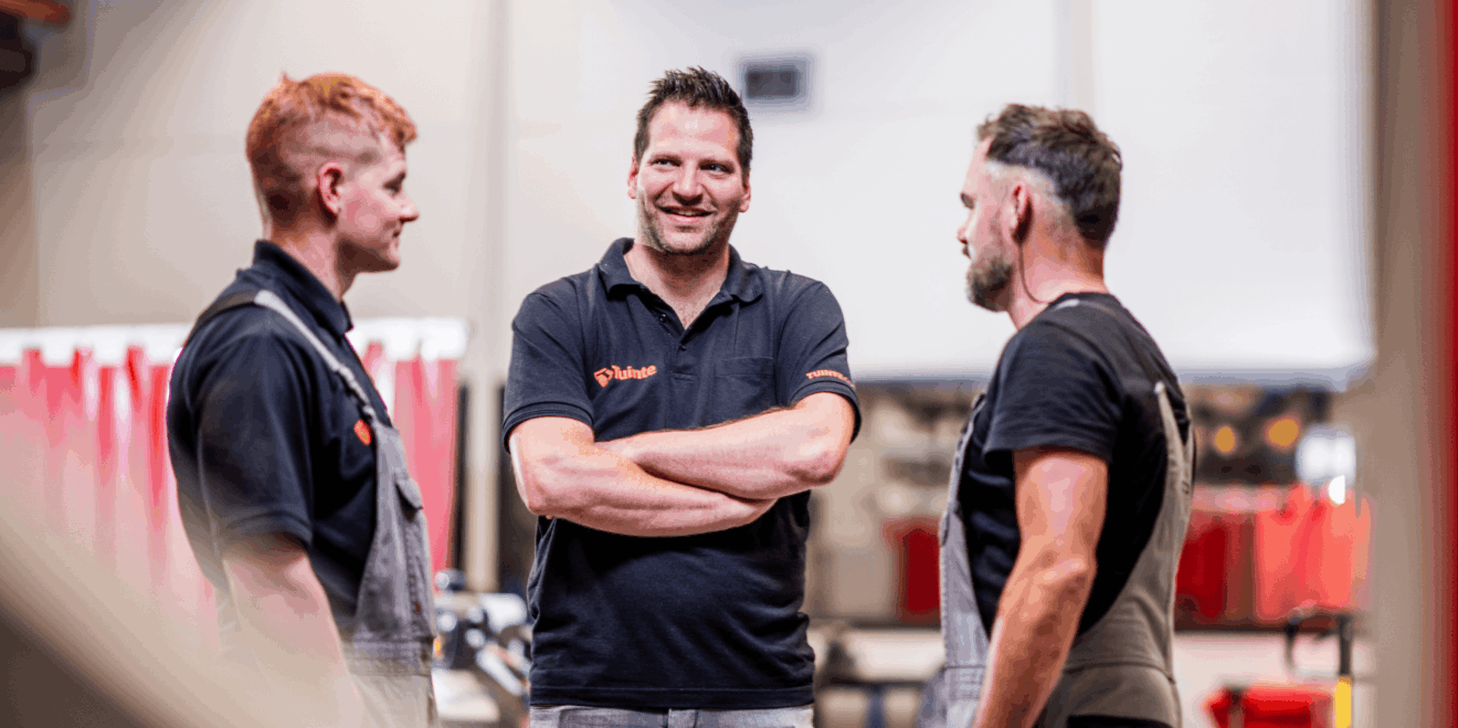 Peter (midden) International Welding Practitioner (IWP) + International Welding Specialist (IWS)