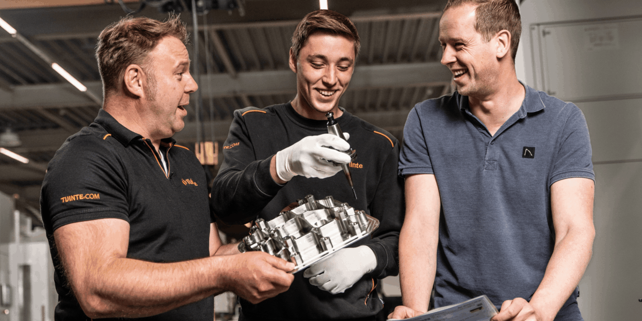 Tuinte vacature cnc frezers complexe onderdelen hightech