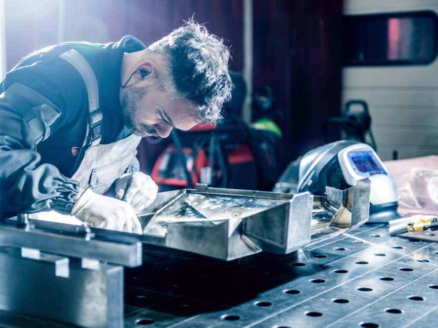 Las en constructiewerk tuinte