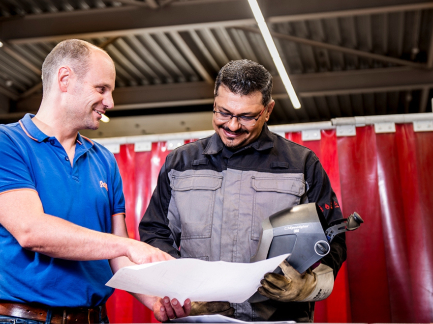 Tom als IWT-lascoördinator