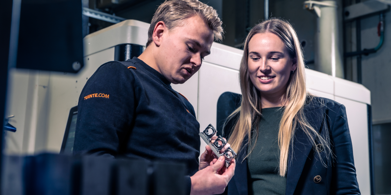 Daniëlle in gesprek met Robbert