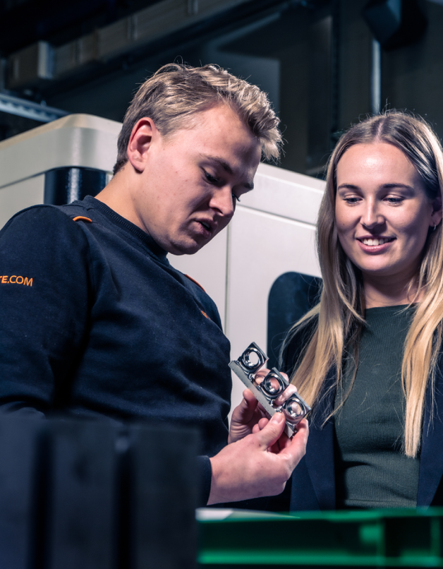 Daniëlle in gesprek met Robbert