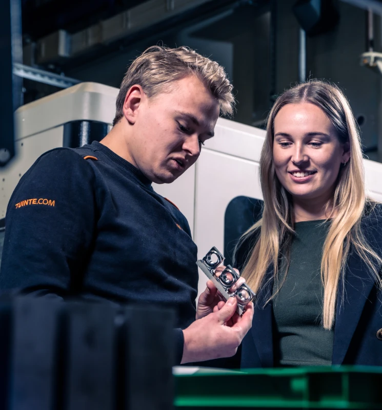 Daniëlle in gesprek met Robbert