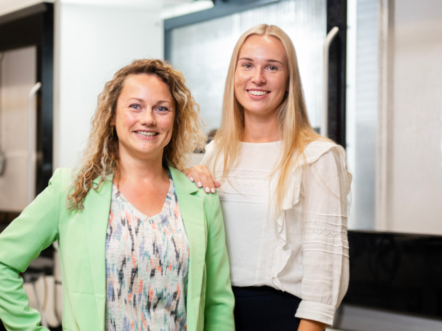 Het HR team (Maartje en Daniëlle)